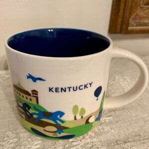 Starbucks KENTUCKY You are Here Collection 2017 Coffee 14 oz Coffee/Tea Mug